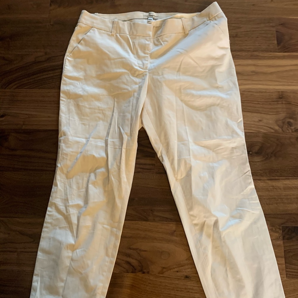 JCrew Cafe Capri pants